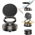 360° Rotatable Magnetic Car Phone Holder — 89 LBS Heavy Duty Suction Cup, 2600gf Magnet, Foldable Universal Mount for Dashboard & Windshield - Photo 1